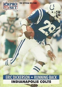 Eric Dickerson Indianapolis Colts 1991 Pro set NFL #175
